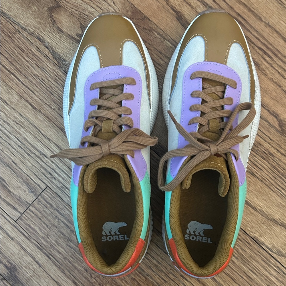 Sorel | ONA BLVD Shoes Waterproof Hiking Bleached Ceramic Lavender-Size 10 - Picture 4 of 7